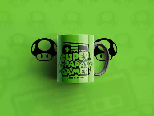 vectores plantilas PAPá,VIDEOJUEGO,GAMER,